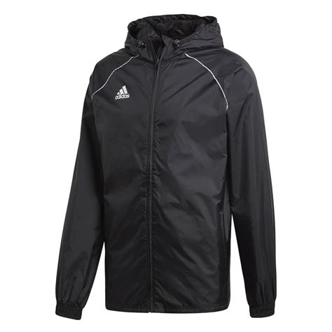 adidas regenjacke kinder schwarz|Adidas Core 18 Rain Jacket Kids .